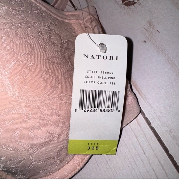 Natori NWT Sheer Jacquard Underwire Bra - Picture 5 of 8